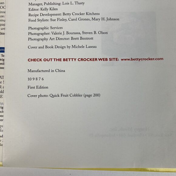 Y2K Betty Crocker First Edition Vintage Bisquick Spiral Hardcover Cookbook - Picture 9 of 12